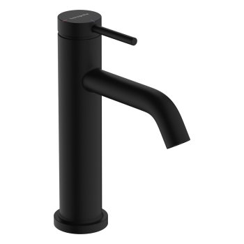 Смеситель для раковины Hansgrohe Tecturis S, CoolStart, с донным клапаном pop-up, матовый чёрный